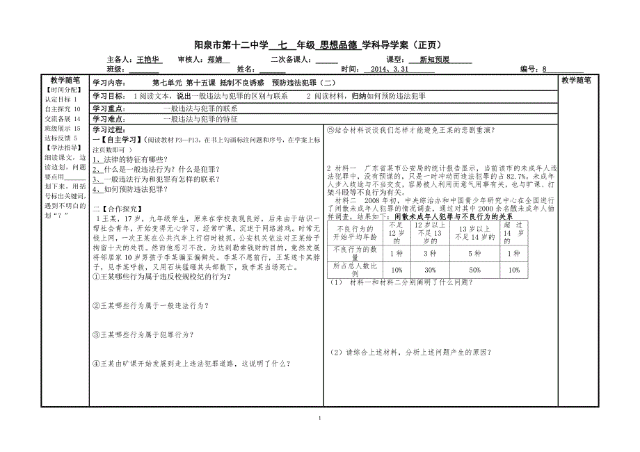 抵制不良诱惑预防违法犯罪_第1页