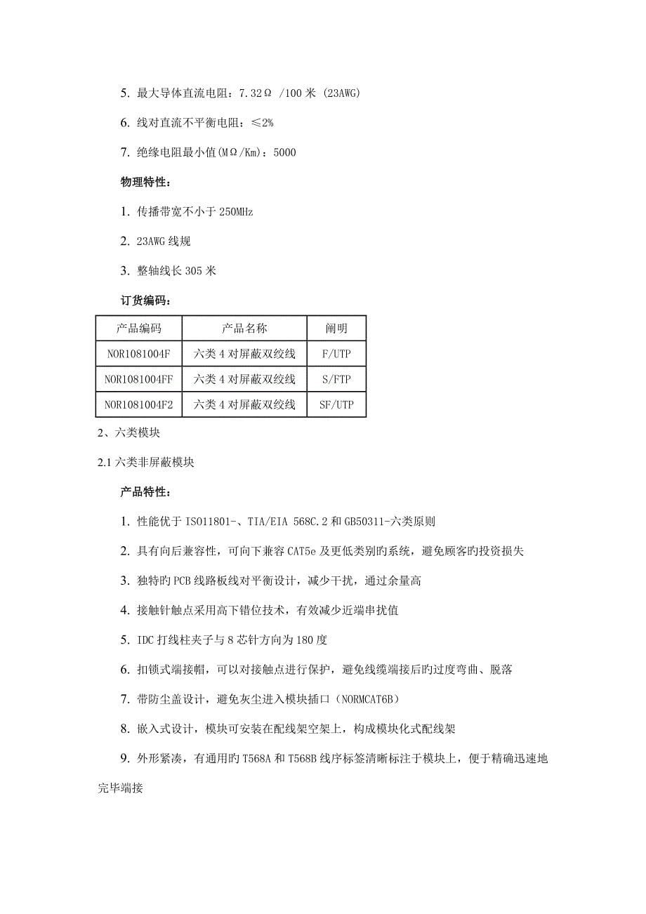 六类布线系统产品专题方案_第5页