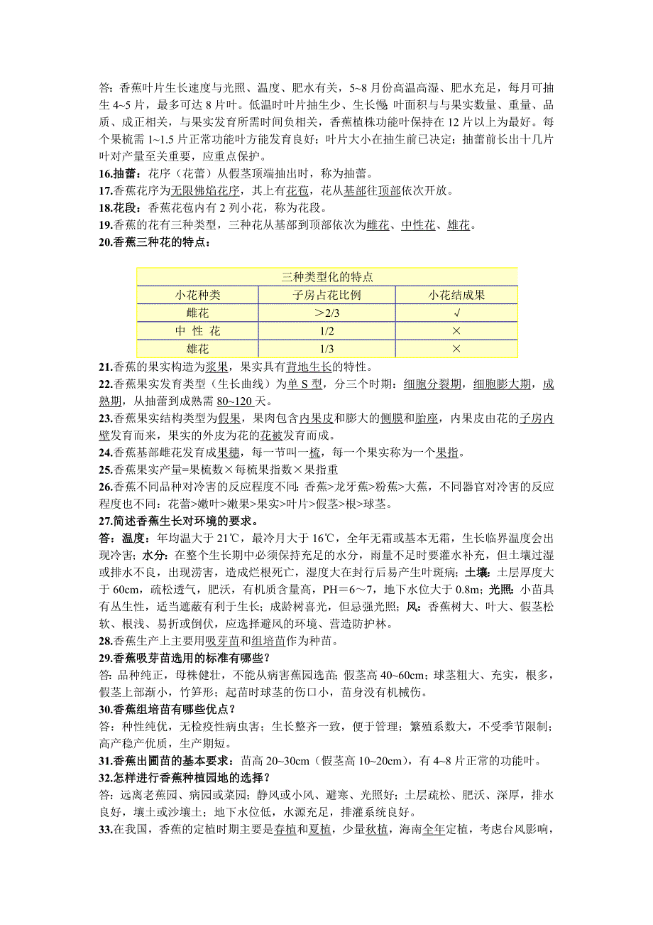 园艺植物栽培学各论(果树)考点总结_第2页