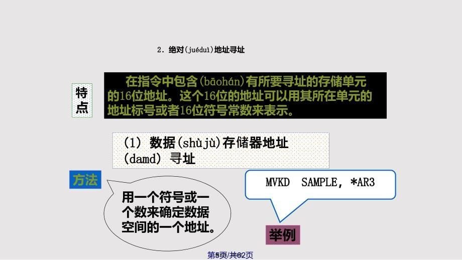 DSP指令系统及特点实用教案_第5页