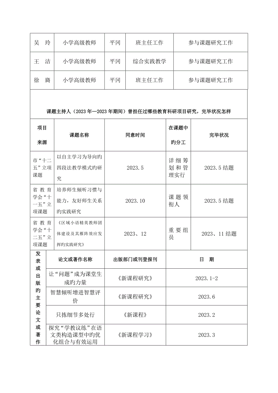 2023年新编负责人和课题组成员近期取得的与本课题有关的研究成果.doc_第4页