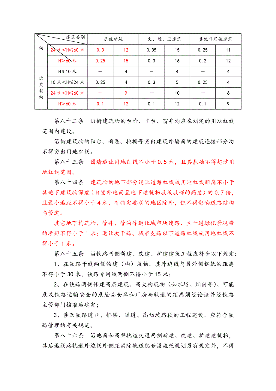 建筑日照间距控制_第4页