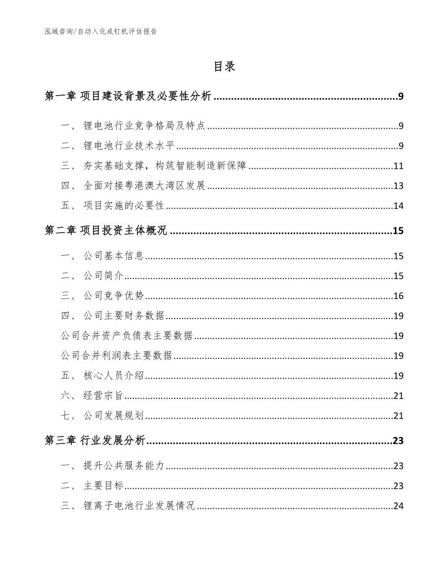 自动入化成钉机评估报告_第1页