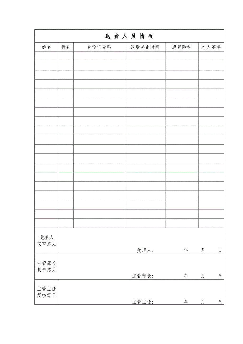 社会保险退费申请表_第2页