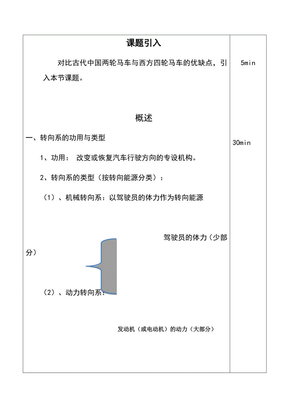 汽车转向系教案_第3页