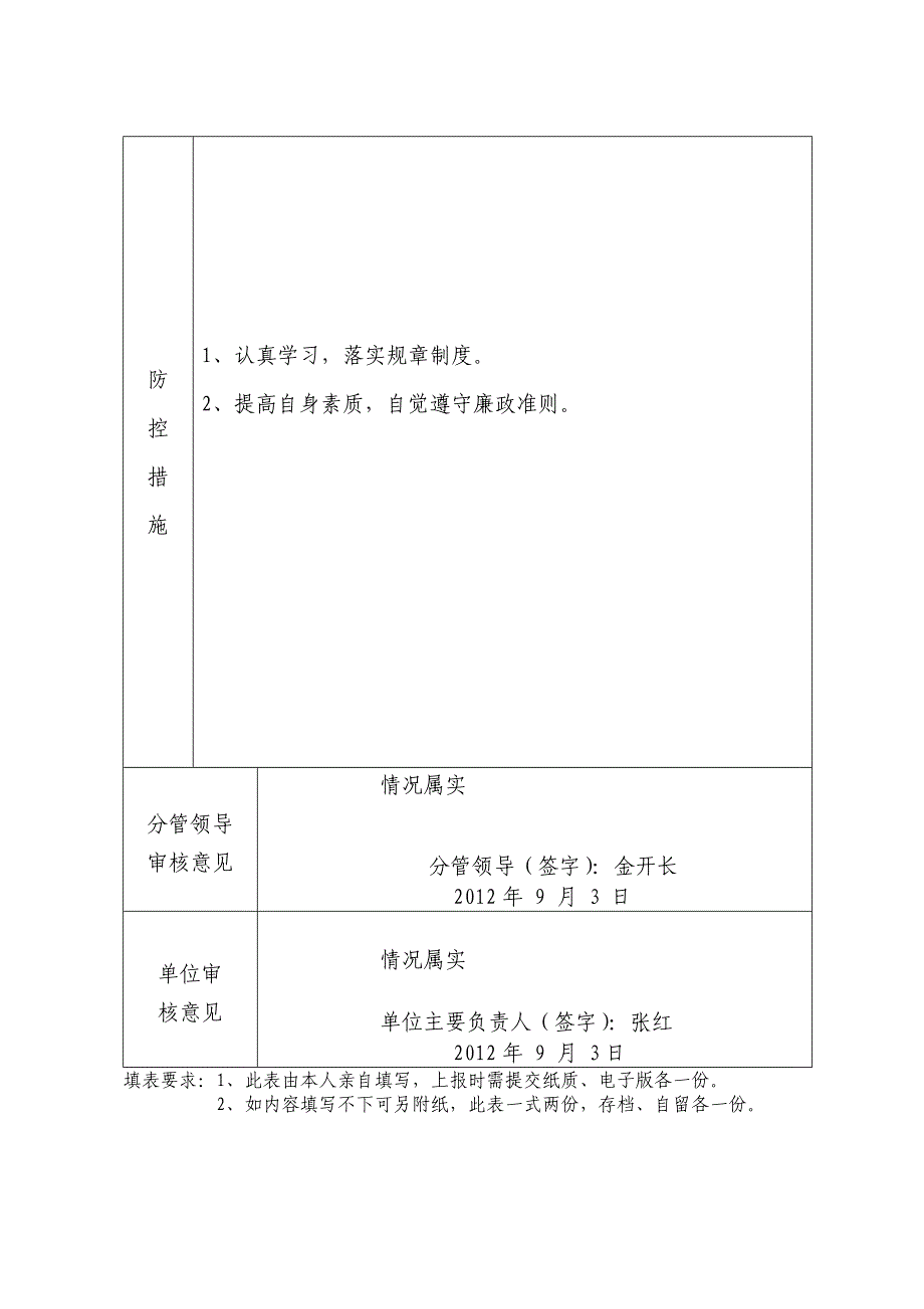 个人廉政风险预防措施.要点_第2页