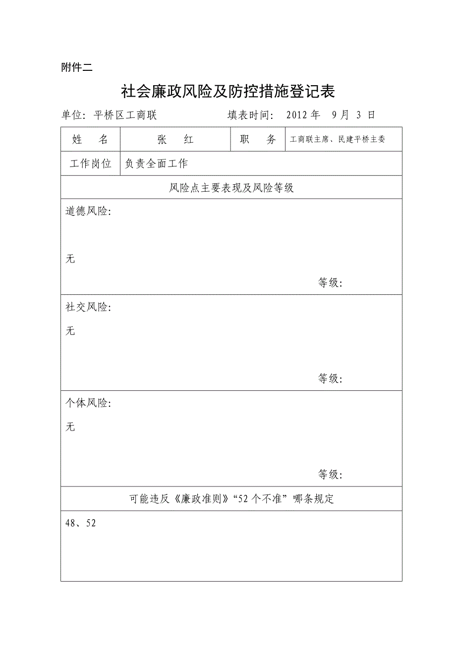 个人廉政风险预防措施.要点_第3页