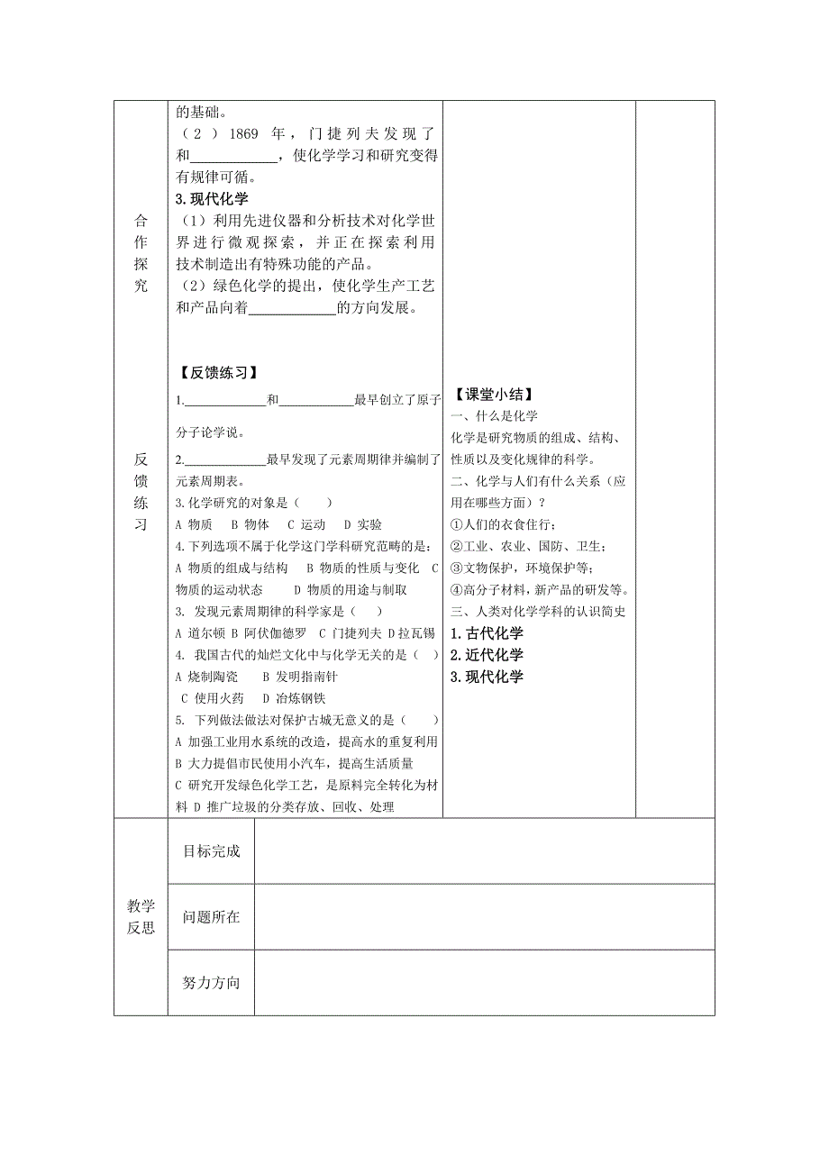 绪言化学使世界变得更加绚丽多彩导学案_第2页