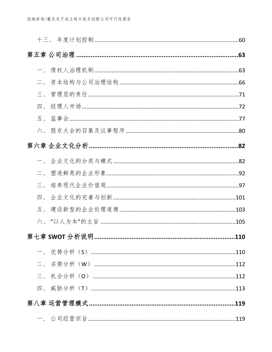 重庆关于成立硅片技术创新公司可行性报告【模板范文】_第4页