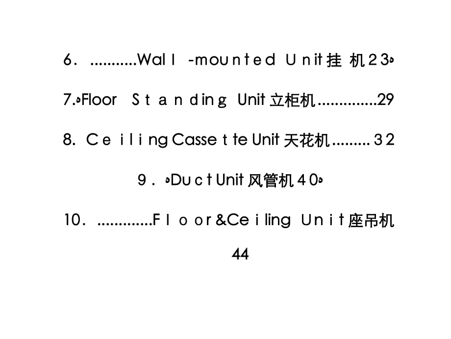 空调中英文对照表_第2页