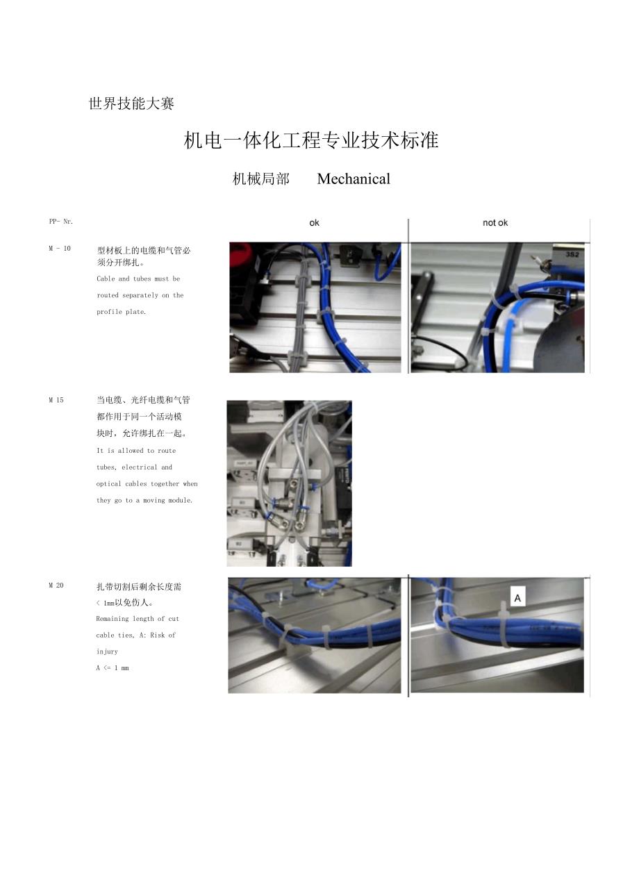 第46世界技能大赛机电一体化项目专业技术规范_第1页