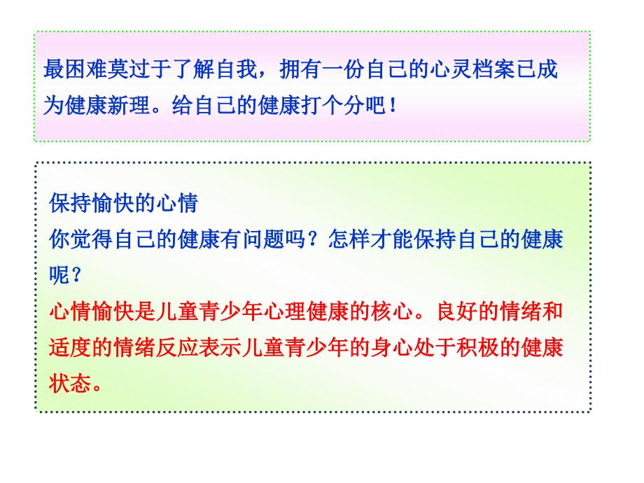 了解自己,增进健康 开发区中学 李淑民_第4页