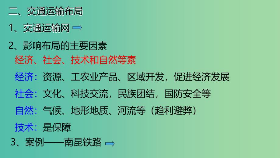 2019春高中地理第五章交通运输布局及其影响5.1交通运输方式和布局课件新人教版必修2 .ppt_第4页