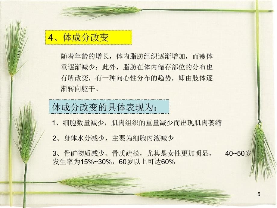 老年营养与膳食ppt课件_第5页