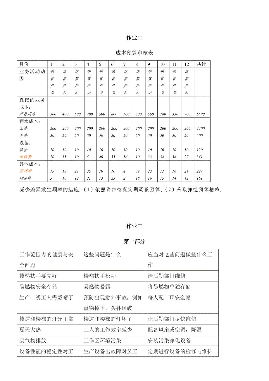 2024年新版资源与运营管理形成性考核册答案_第3页