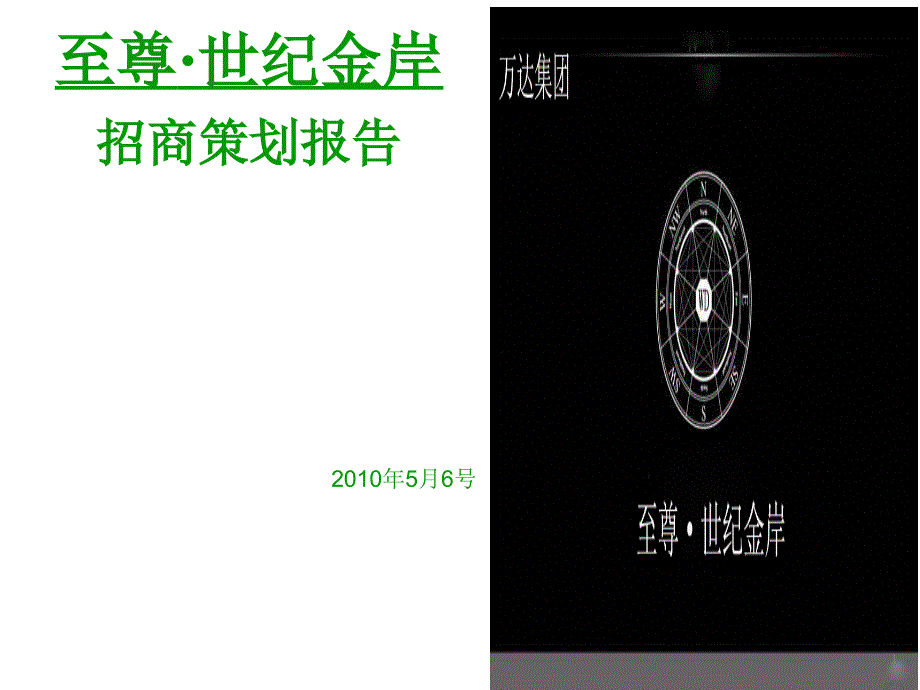 长沙至尊世纪金岸招商策划报告51页_第1页