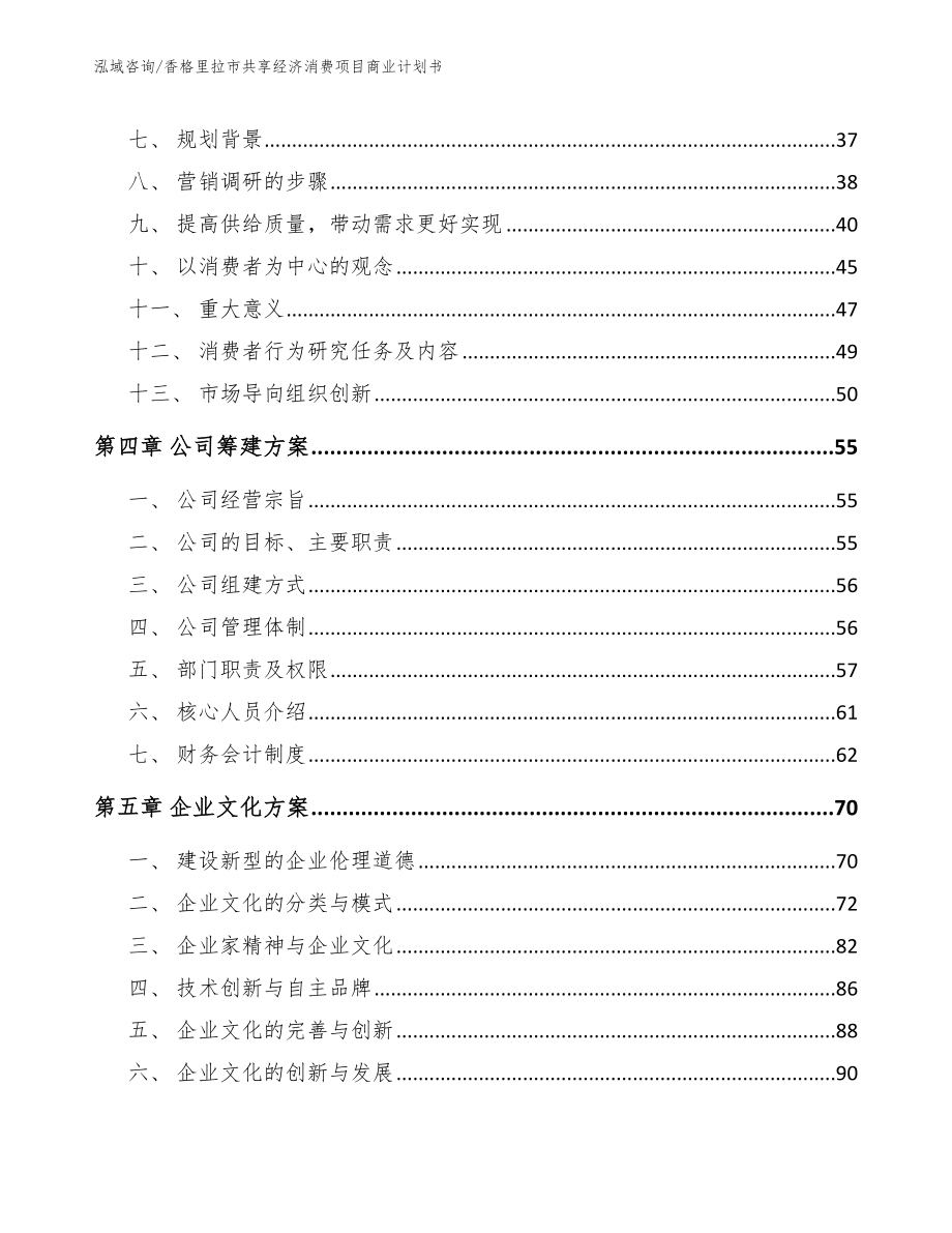 香格里拉市共享经济消费项目商业计划书_第3页