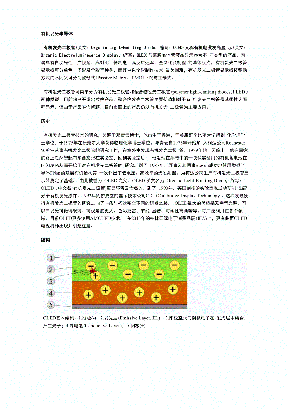 有机发光半导体(OLED)_第1页