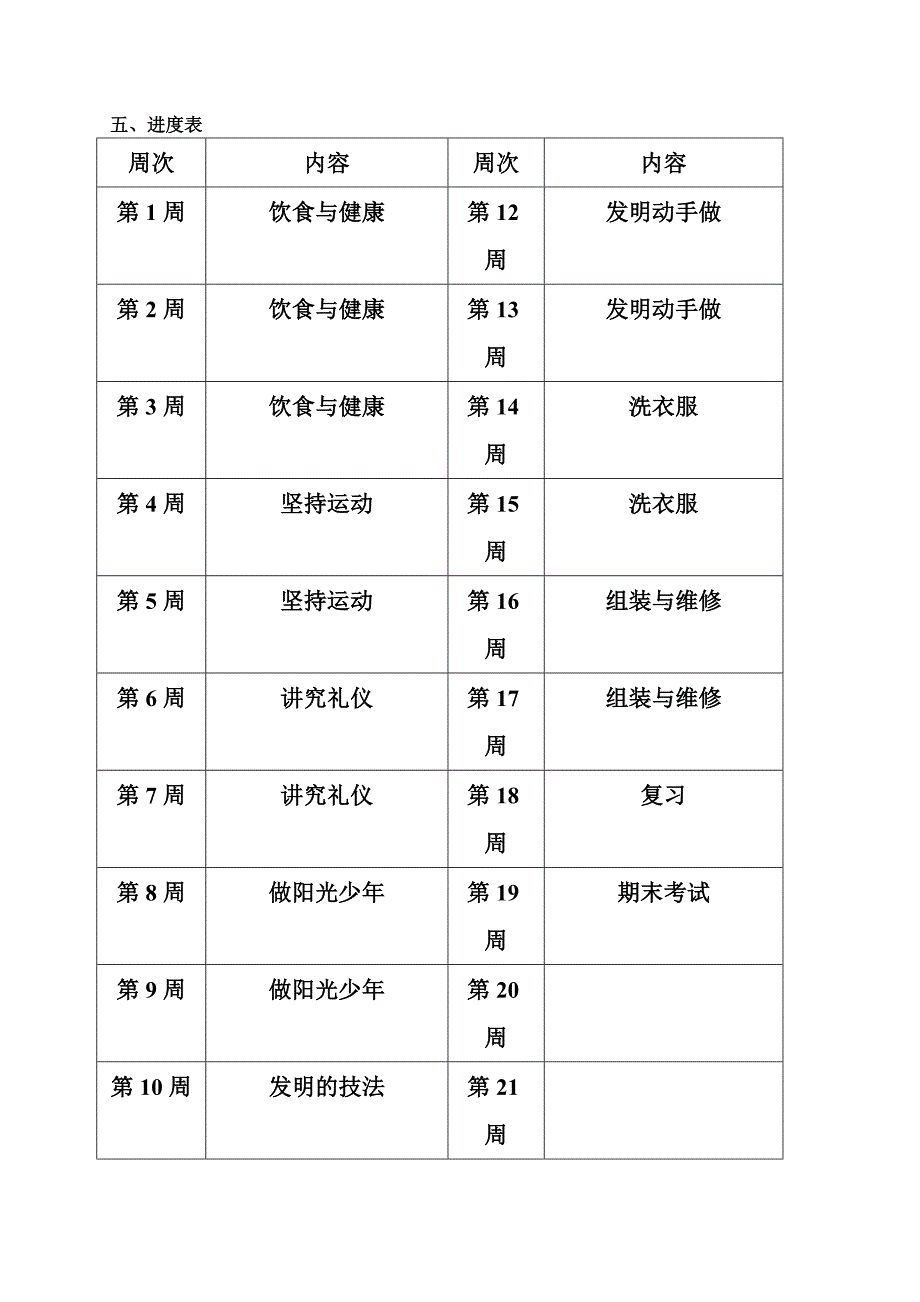 五年级上册综合实践活动教案集_第3页