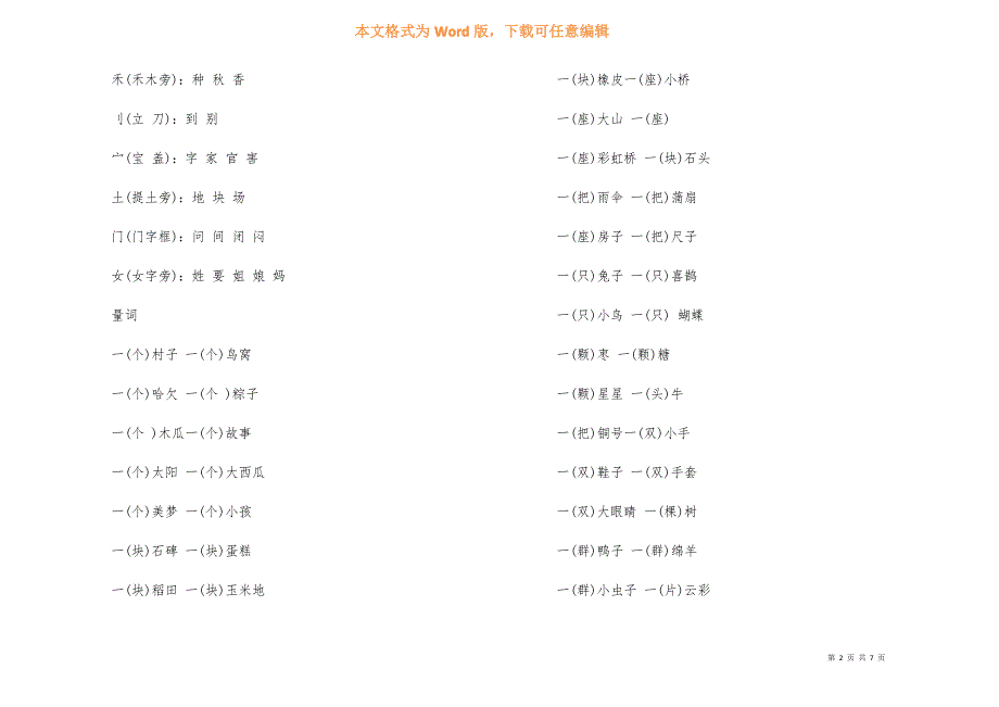 小学语文基础知识点归纳_第2页