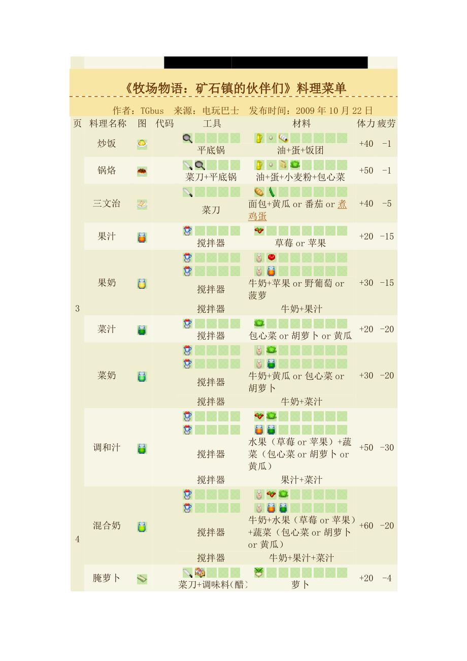 牧场物语料理秘籍_第2页