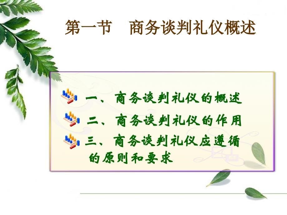 第五章商务谈判礼仪_第5页