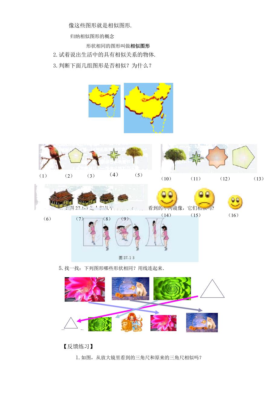 图形的相似教案_第2页