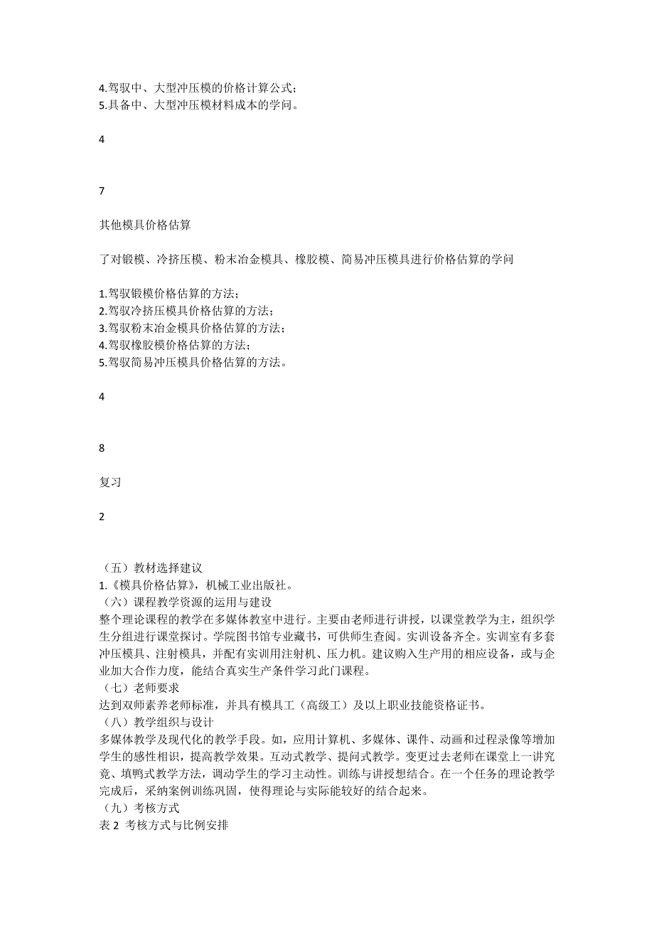 模具价格估算课程标准_第4页