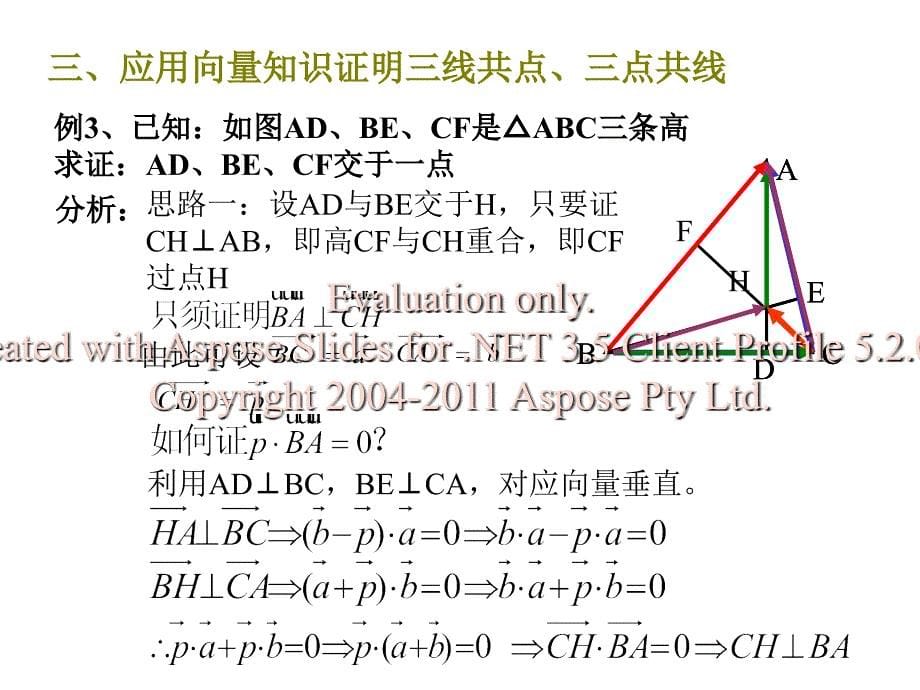 高一数学必修向量在平面几何解题中的应用.ppt_第5页