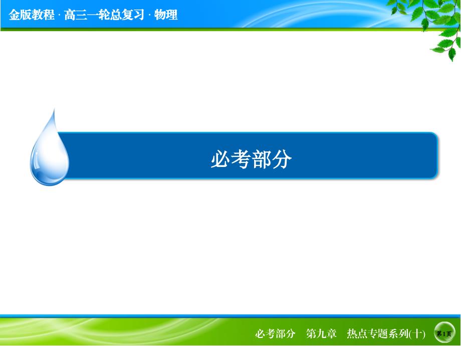 热点专题系列10电磁感应中的三类图象问题_第1页