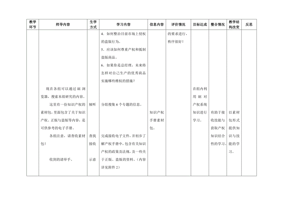 教学过程设计方案_第3页