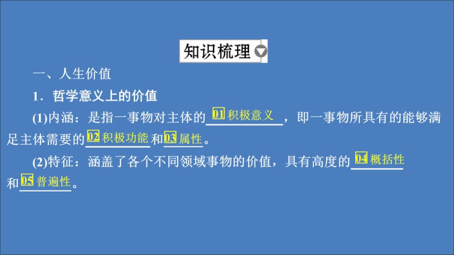 2019-2020学年高中政治 第四单元 认识社会与价值选择 第十二课 实现人生的价值 第1课时 价值与价值观课件 新人教版必修4_第4页