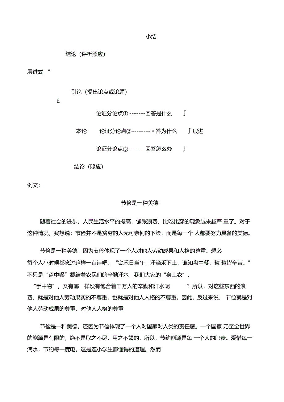 议论文格式范文_第2页