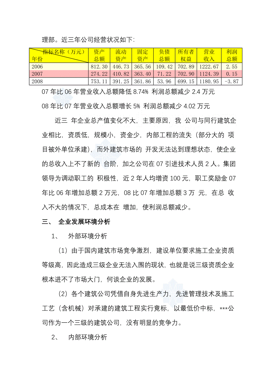 某建筑公司未来五年发展规划_第2页