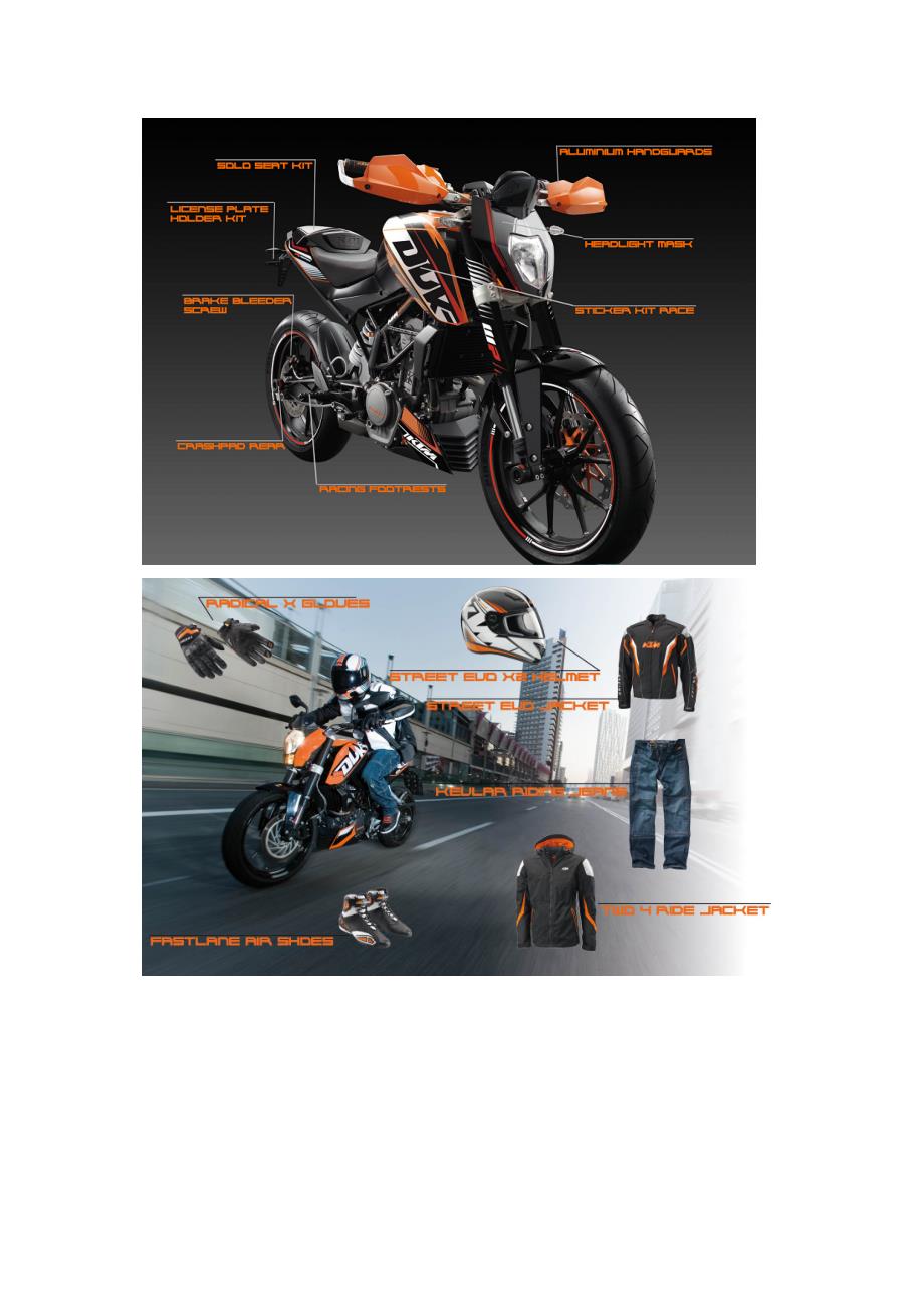 摩托车 KTM 200 DUKE卖点_第2页