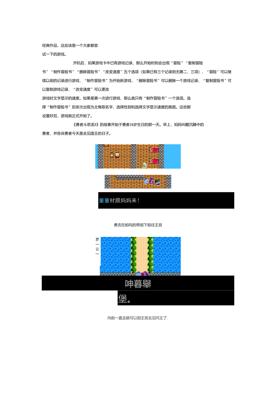 FC勇者斗恶龙6图文攻略_第3页