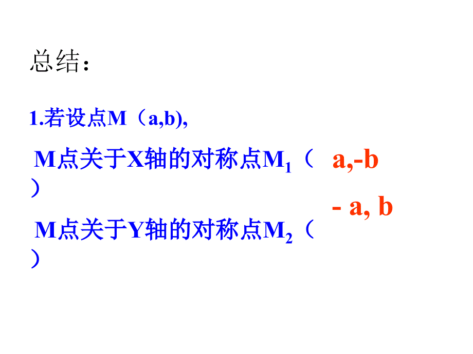 九年级数学上册2323关于原点对称的点的坐标课件新人教版1_第4页