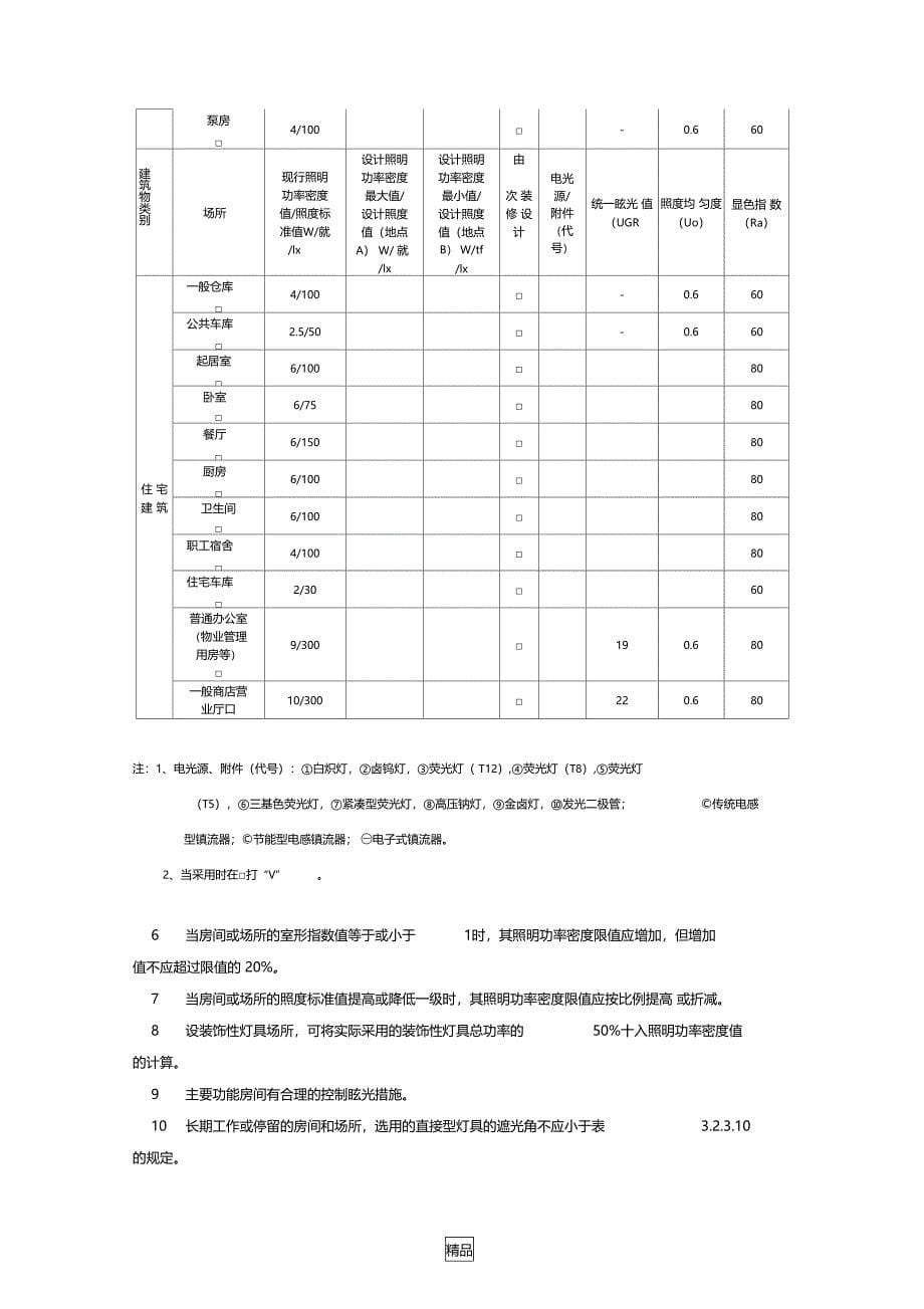 绿色建筑电气专业设计说明_第5页