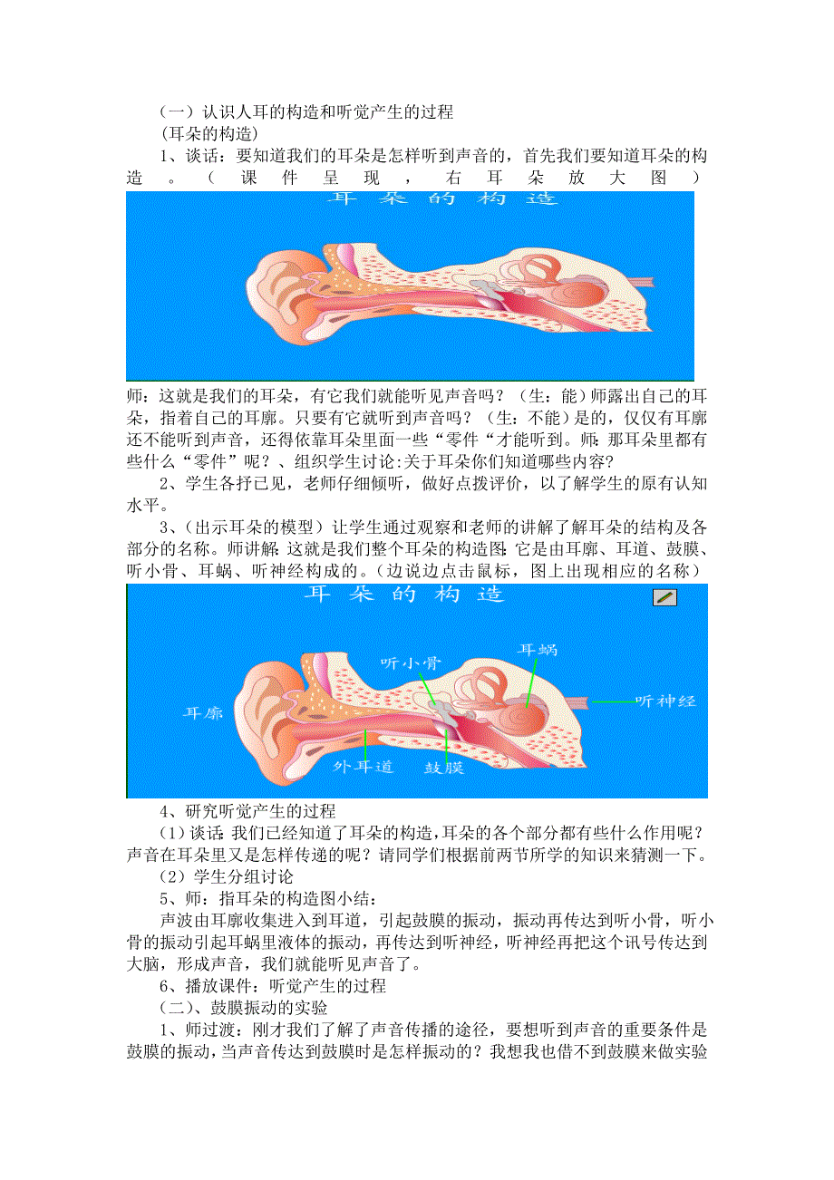 我们是怎样听到声音的教学设计_第2页