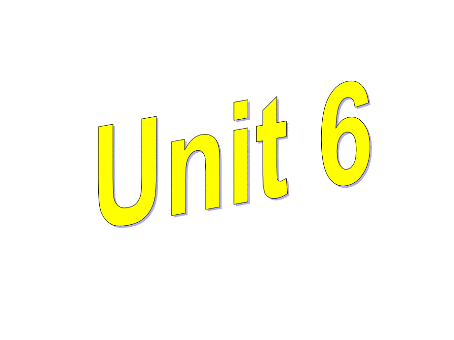 八上Unit6（第1课时）课件_第1页