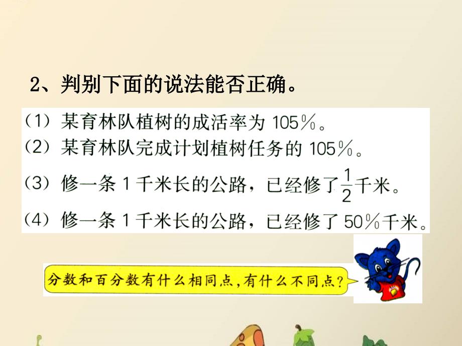 六年级上册数学3百分数整理与复习ppt课件_第4页