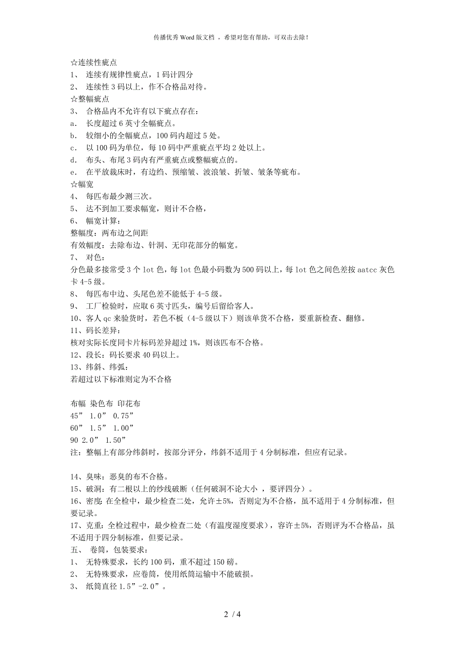 面料美标四分制检验标准_第3页