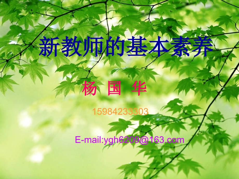 教师的基本素养_第1页