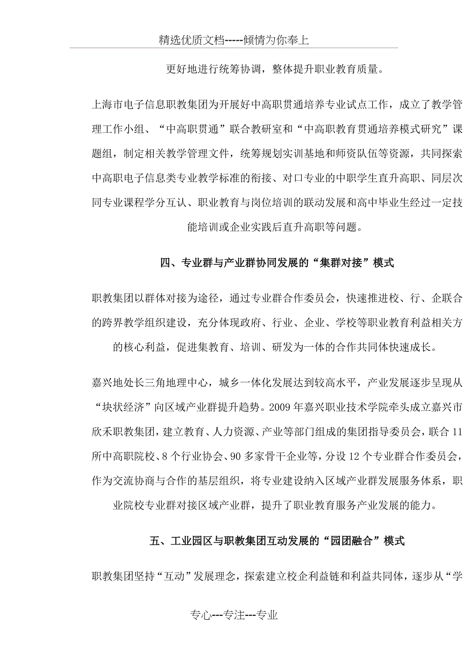 职业教育集团化办学典型模式_第3页