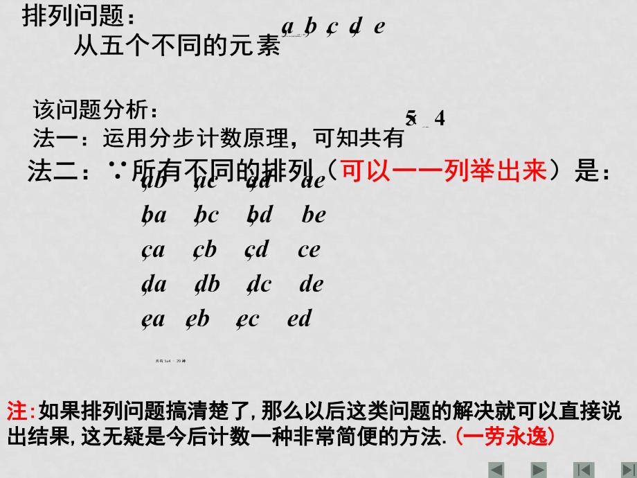 高中数学第一章计数原理全章教案和课件苏教版选修23排列（一）_第2页