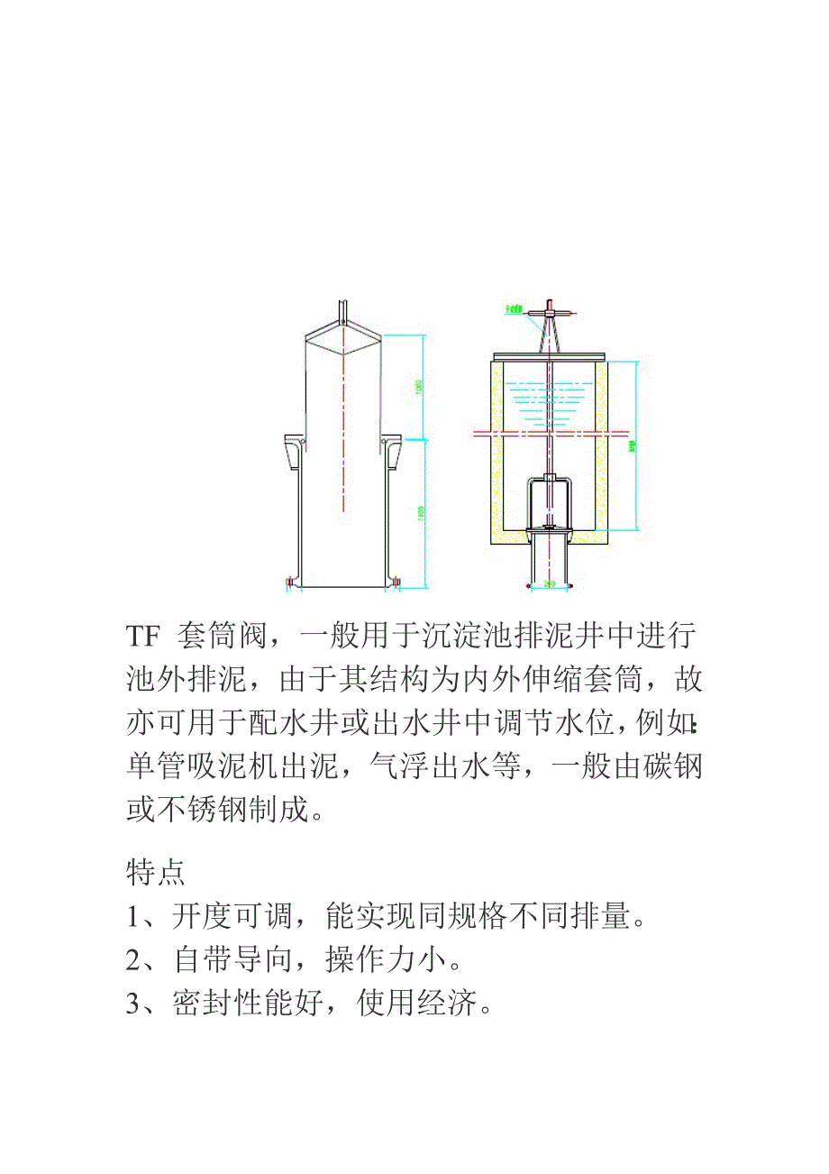 TF型套筒阀又称提拔阀说明书.doc_第2页