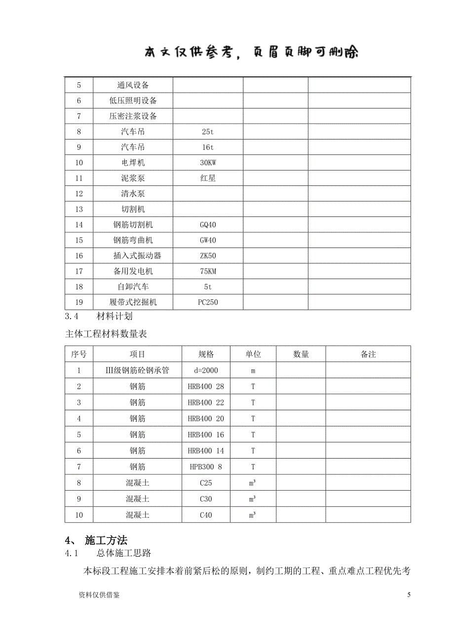 顶管施工方案五（仅供参考）_第5页