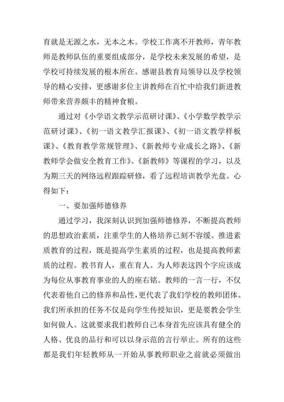 2023年新教师个人总结汇报四篇_第5页