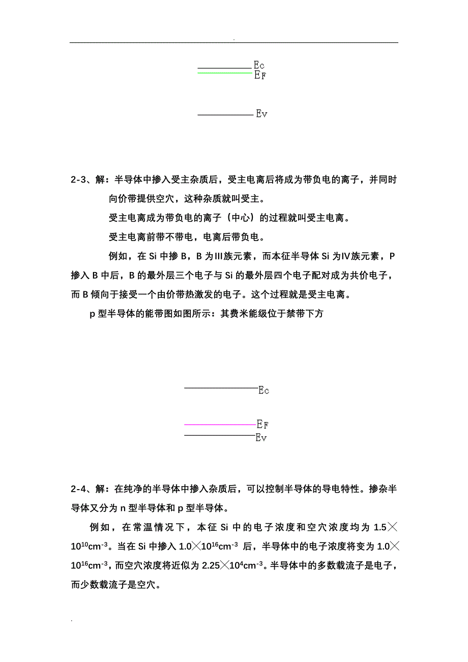 半导体物理习题及解答_第4页