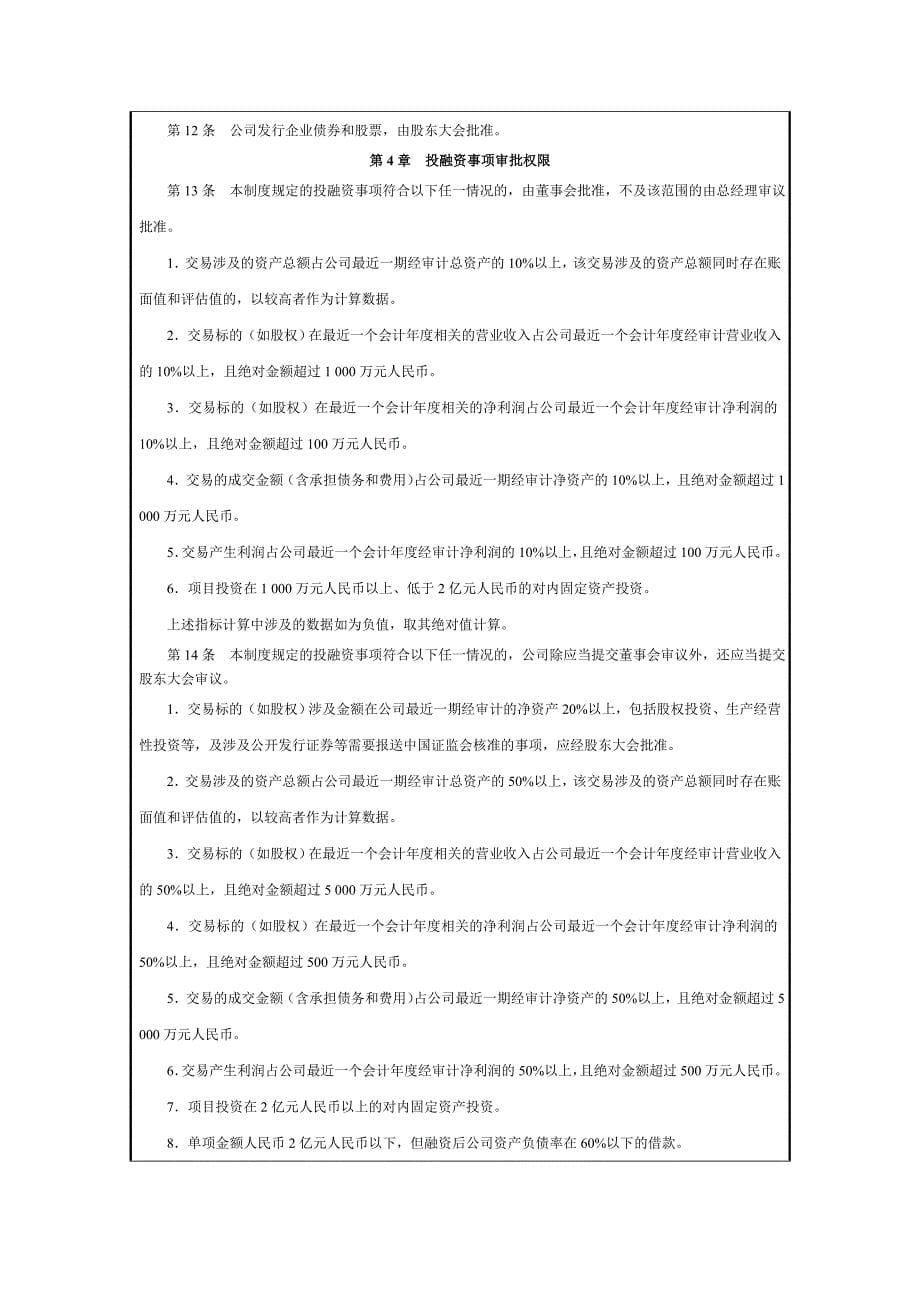 房地产投融资管理细则及表格（全套）（word版）_第5页